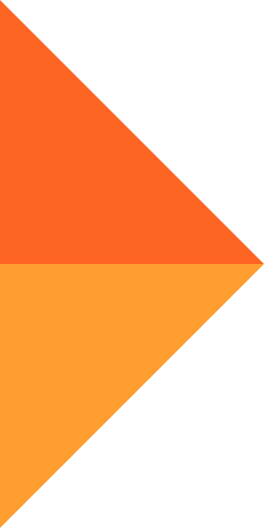 Orange and gold triangle