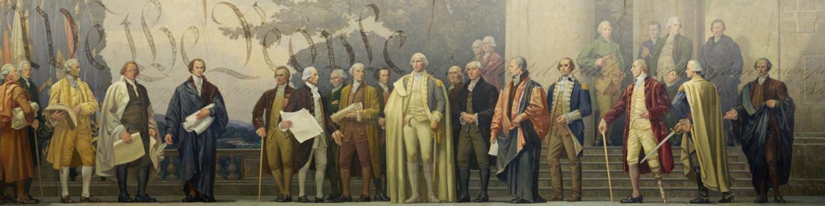 The Declaration: Mural by Barry Faulkner